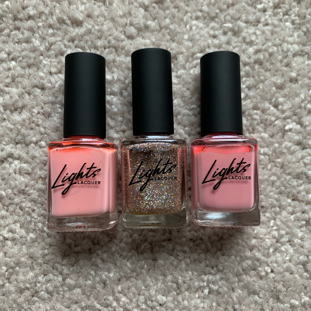 Lights Lacquer Birthday Brat Trio